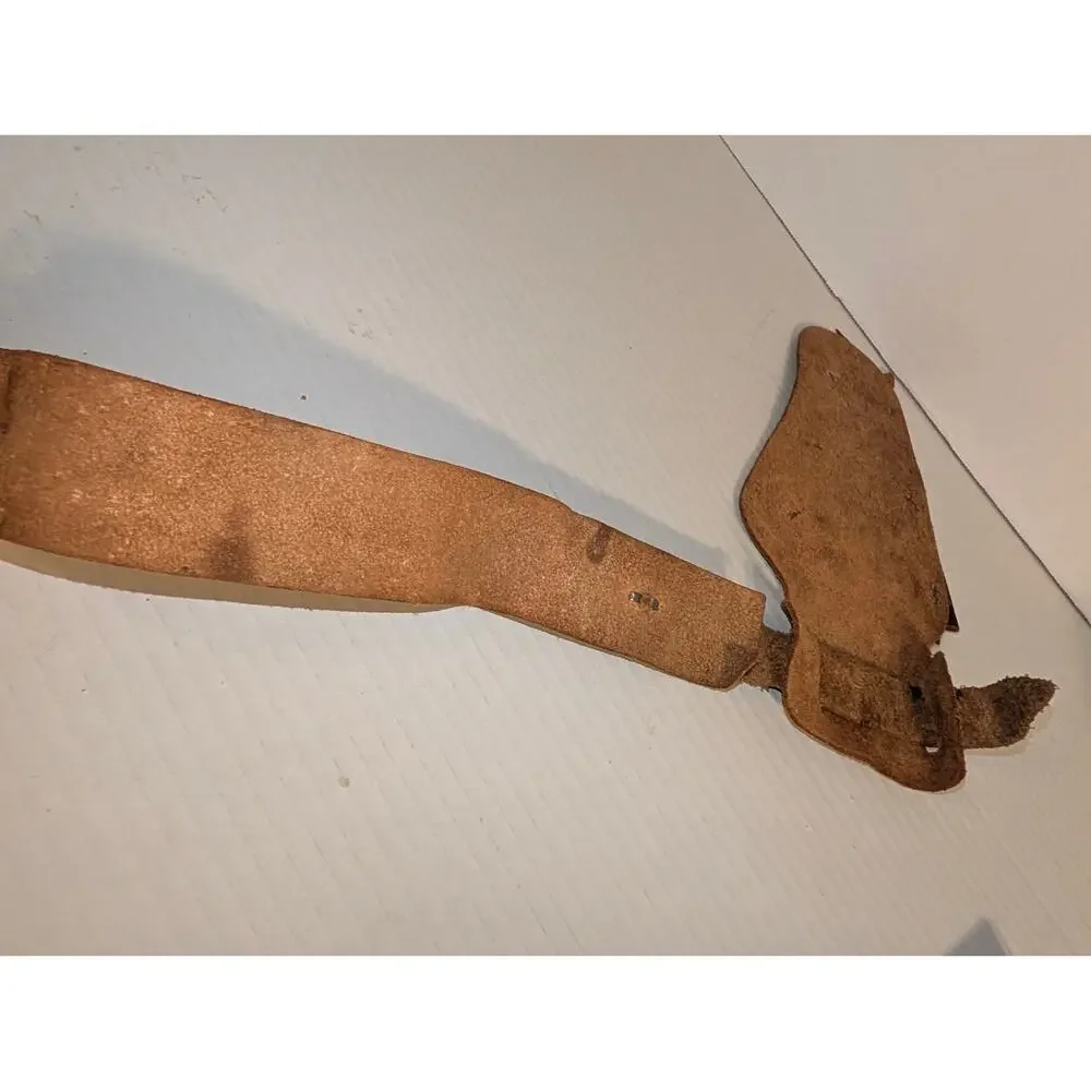 Vintage 1950s Kids Western Cowboy Toy Cap Gun Pistol Holster & Belt